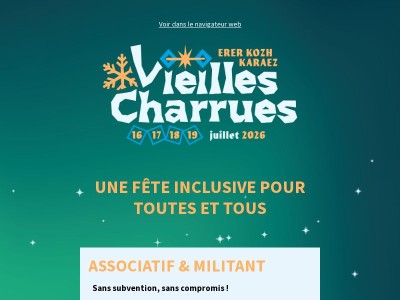 Les Vieilles Charrues pour toutes et tous
