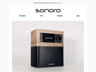 Wieder verfügbar: sonoro STREAM