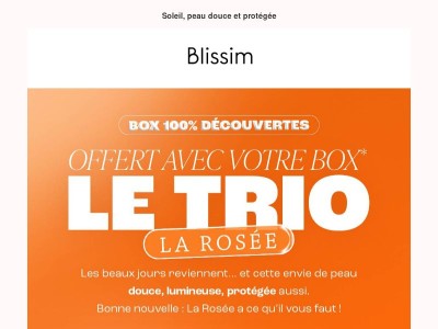 3 cadeaux La Rosée dans ce mail ☀️​
