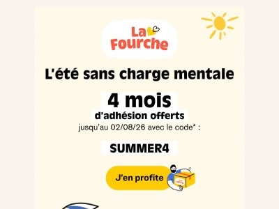 4 mois offerts, zéro charge mentale 🌞