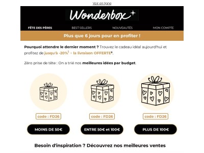 ⏳ J-6 : Vos -20% vont s'envoler...