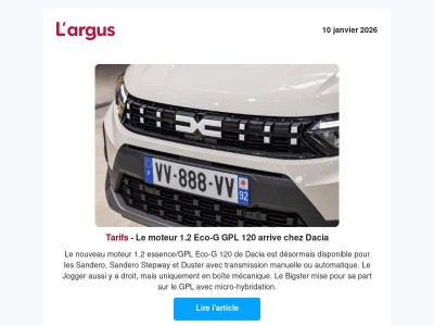 Merceles CLA Voiture de l'année 2026, Peugeot 408 restylée, le bloc GPL 120 arrive chez Dacia, essai Ibiza restylée