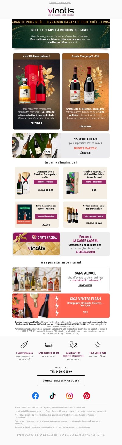 ⏱️ Noël : le compte à rebours est lancé ! 🎁