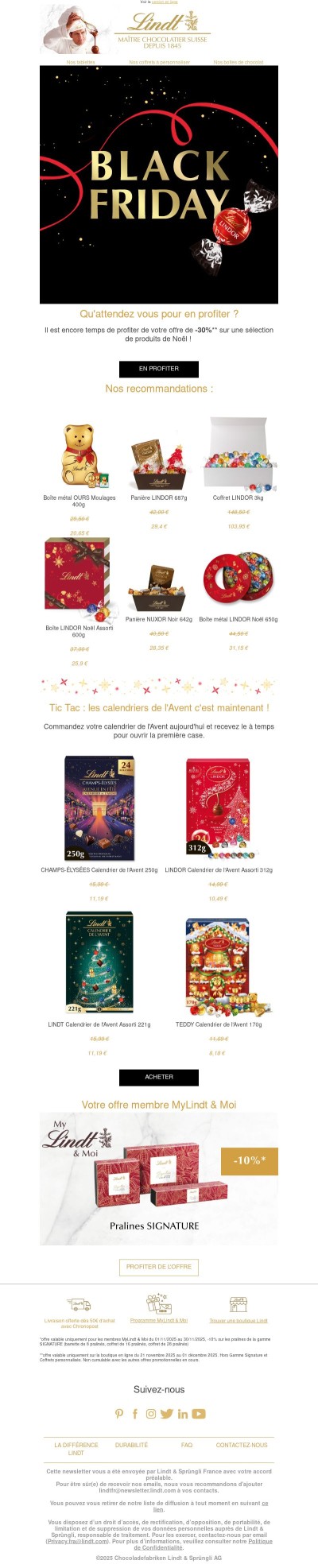 🖤Black Friday : il est encore temps d'en profiter !