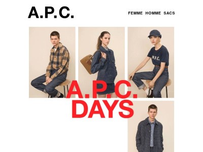 A.P.C. DAYS | Jusqu'à -40%