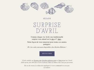 1er Avril : SURPRISE