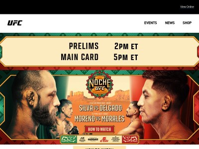 Join UFC For a Celebration of the Mexican Fighting Spirit