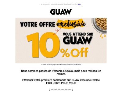 DERNIERS JOURS : 10 € EXTRA POUR VOUS