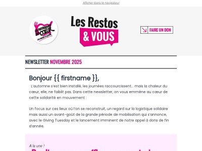 En novembre, la chaleur du cœur continue 💫