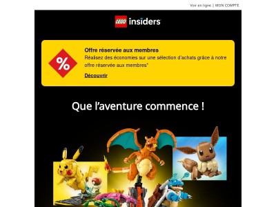 LEGO® Pokémon™ est arrivé !
