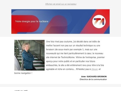 Newsletter TechnicAtome - juillet 2026