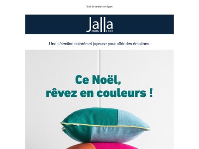 Ce Noël, rêvez en couleurs avec Jalla​