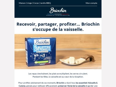 🎄 Pour les fêtes, une vaisselle impeccable fait toute la différence