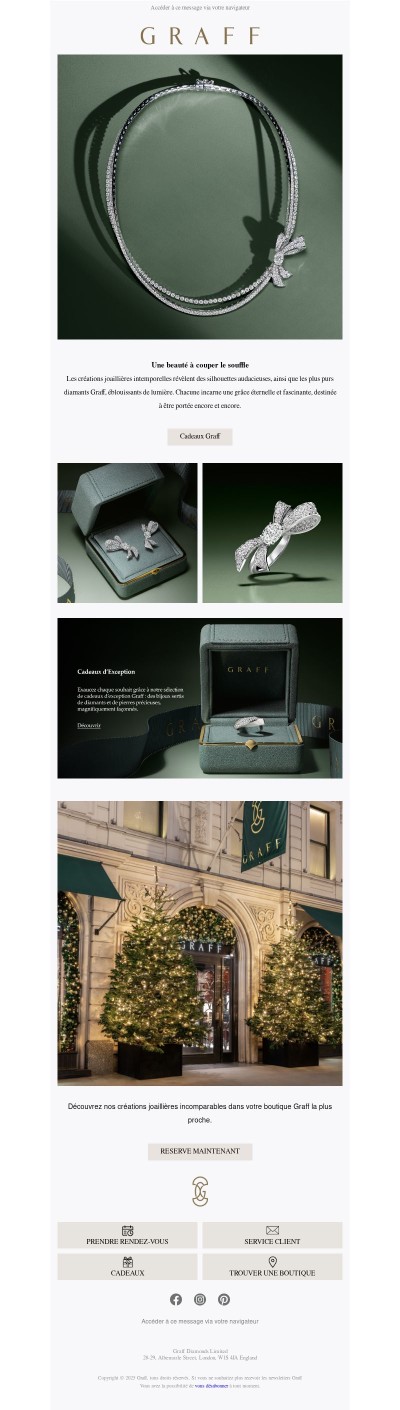 Des cadeaux précieux pour ceux qui comptent le plus