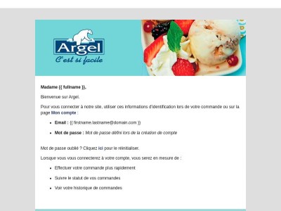 Bienvenue chez Argel, spécialiste de la livraison de produits surgelés à domicile !