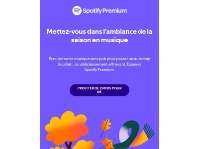 Premium à 0€ pendant 2 mois