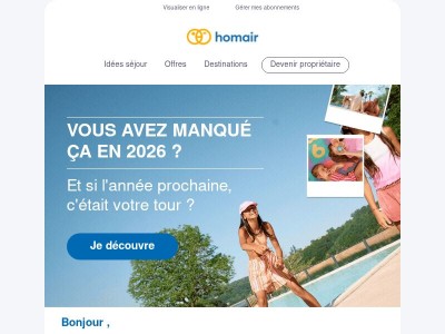 Vous avez manqué ca en 2026 ?