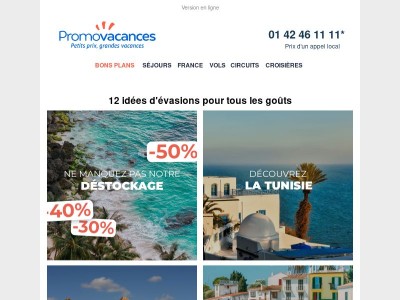 ✨ Déstockage, Vente Flash, Soleil... profitez-en maintenant