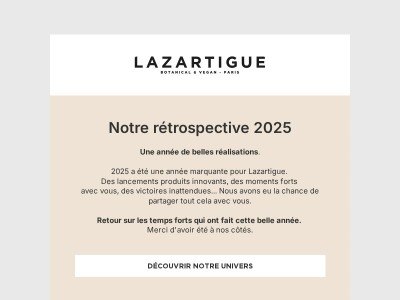 ✨ Rétrospective 2025 : une année de belles nouveautés !