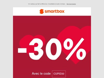 Le temps presse ? Vous pouvez encore impressionner 💘