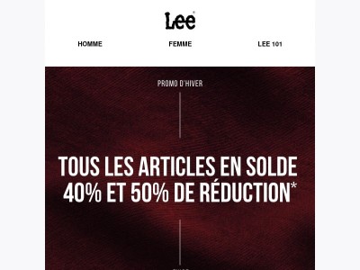 Encore plus de soldes, jusqu'à -50 %