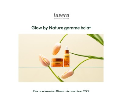 🌞 Économisez 20 % sur Glow by nature