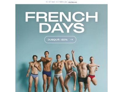 🐓 French Days : Libre dans mon Slip !