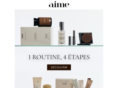 1 routine, 4 étapes pour restaurer votre peau