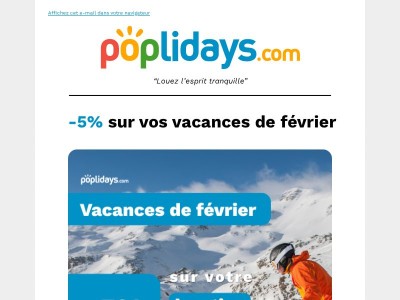 ❄️ Vacances de février : on a une surprise pour vous