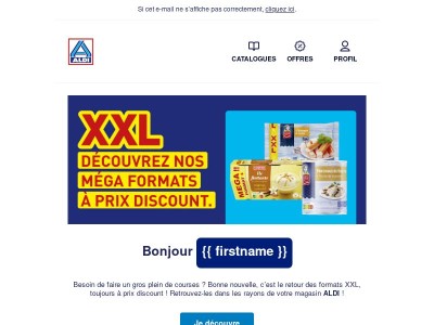 Méga formats, méga économies !