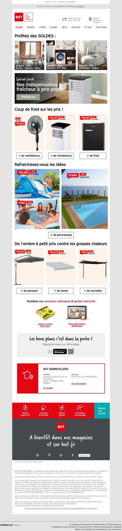 Grosse chaleur : petits prix pour se rafraichir les idées !