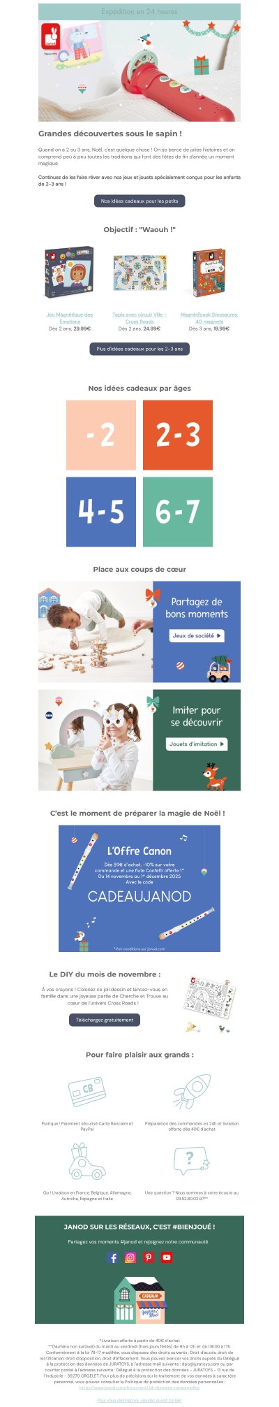 Faites rêver les enfants de 2 à 3 ans 🌟