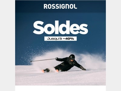 SOLDES: Jusqu’à -40% dès maintenant