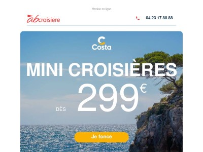 🌊 Mini croisière, MAXI plaisir dès 299€