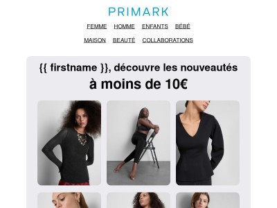 Nouveautés à moins de 10€