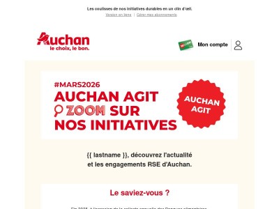 RSE : nos engagements pour vous !