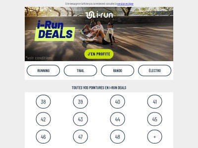 De nouvelles baisses de prix chez i-Run 🏃