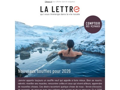 Nouveaux souffles pour 2026 🌎