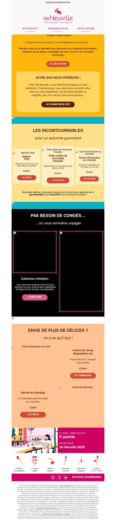 Prêt à succomber à nos douceurs automnales ?