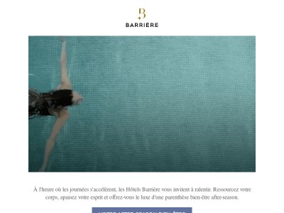 Un after-season 100% bien-être pour une rentrée en douceur