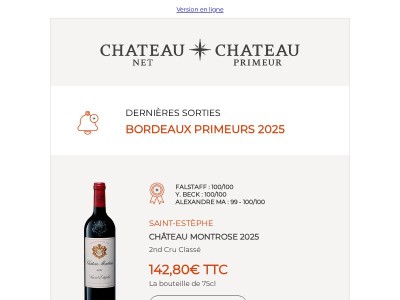 Primeurs 2025 : Château Montrose, La Dame de Montrose