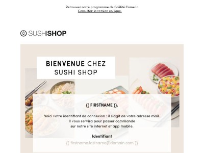 🥢 Merci pour votre inscription