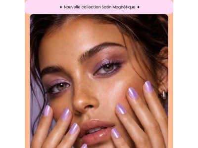 Le satin s'invite sur vos ongles