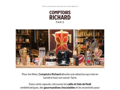 Savourez l’esprit de Noël avec Comptoirs Richard 🎄