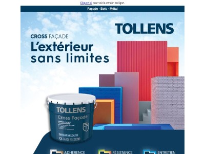 Nouvelle peinture extérieure multi-supports