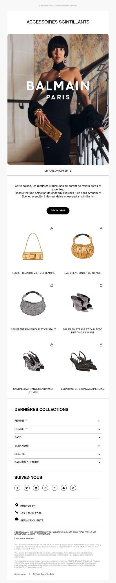 ACCESSOIRES SCINTILLANTS