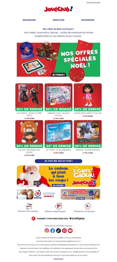 Des prix irrésistibles rien que pour vous ✨