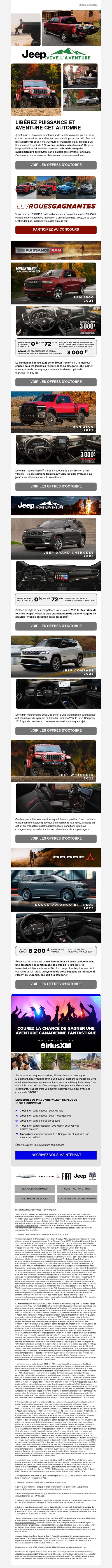 Vous magasinez un nouveau véhicule? Vous aimez les prix épiques?