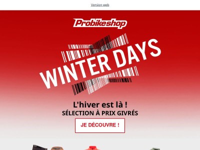 Winter Days : c'est parti ❄️🚩