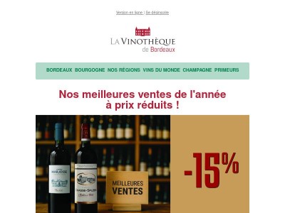 {{ firstname }}, vos vins favoris en promo !